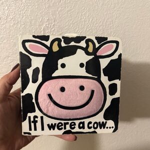 Jellycat if I were a cow book